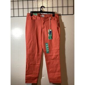 Old Navy Women's Pixie Ankle Pants size‎ 8 Peach Pink Cotton Blend SKU # 58857